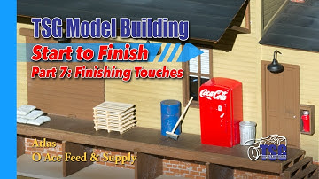 O Scale Atlas Feed Store Model Building 7 of 8 MBSTF