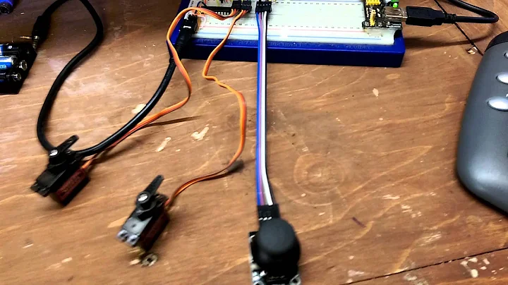 Demo of pan and tilt mechanism