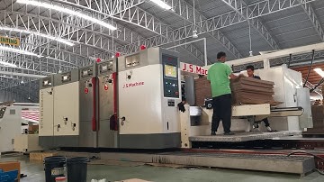 เครื่องพิมพ์กล่องลูกฟูก FLEXO PRINTER --- JSPrinter 1628 2 Color with RDC