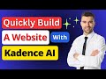 Quickly Build a Website with Kadence AI in WordPress | How To Use Kadence AI To Make WordPress Site