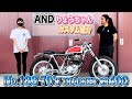 SR400【紹介】女子オーナー フルカスタムのトラッカースタイル 2%ER SR500