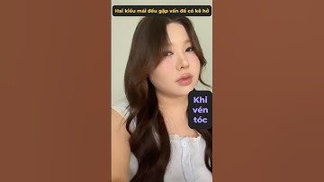 💇‍♀️ Mái bị hở? Đây là cách xử lý cực đơn giản cho 2 trường hợp thường gặp!  #xinhhetnac #shorts