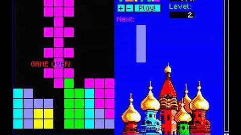 SymbOS next test with scalable forms in Tetris