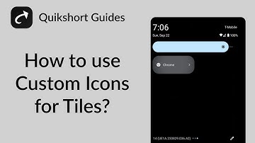 How to use Custom Icon for Tiles | Quikshort Guides | AtolphaDev
