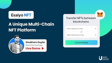 Live Demo Of NFT Transfer From One Blockchain To Another. #ESAIYO | Idea Usher