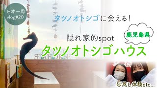 【鹿児島県②】おすすめ観光スポット「タツノオトシゴハウス」＆姉妹で砂蒸し体験【日本一周# 20 】kagoshima | 砂楽 | japantrip