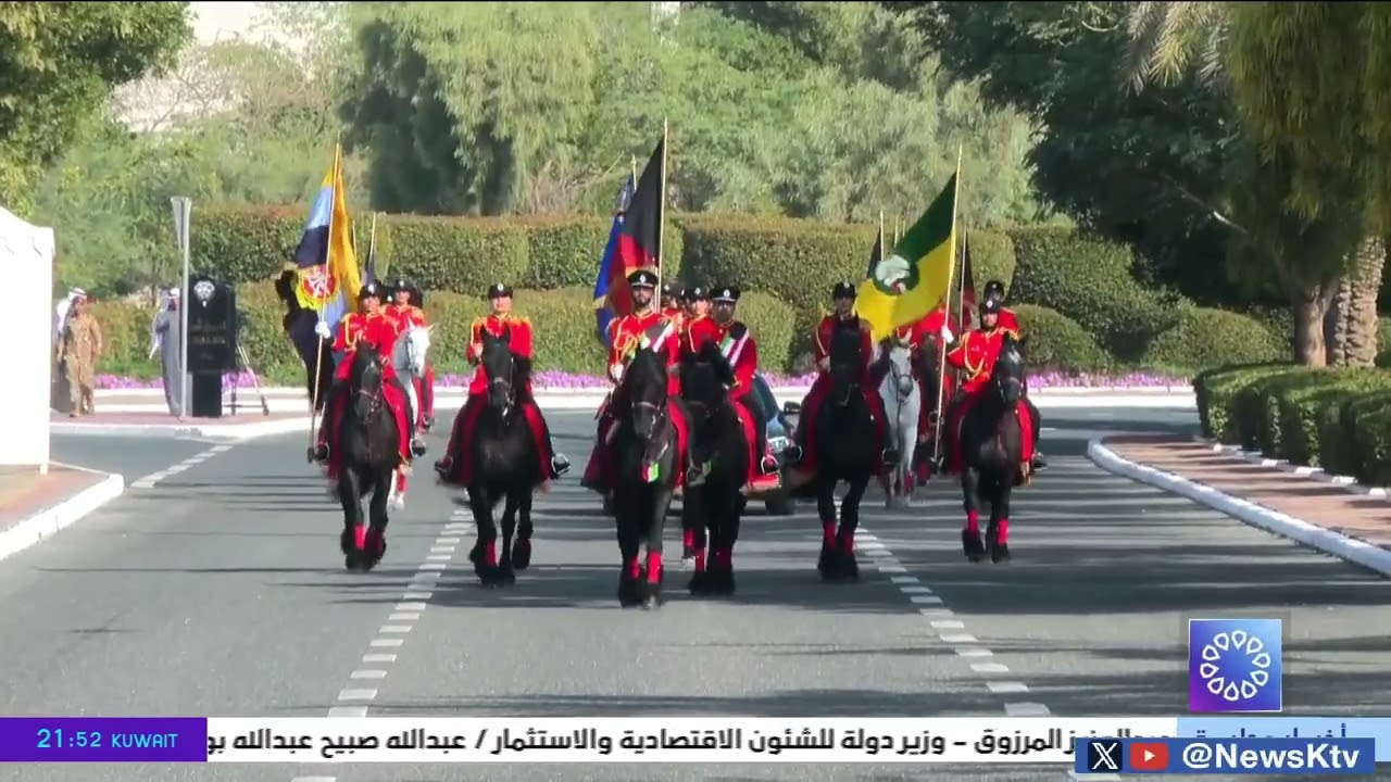 سمو أمير البلاد يشمل برعايته وحضوره مراسم #رفع_العلم إيذانا ببدء الاحتفال بالأعياد الوطنية