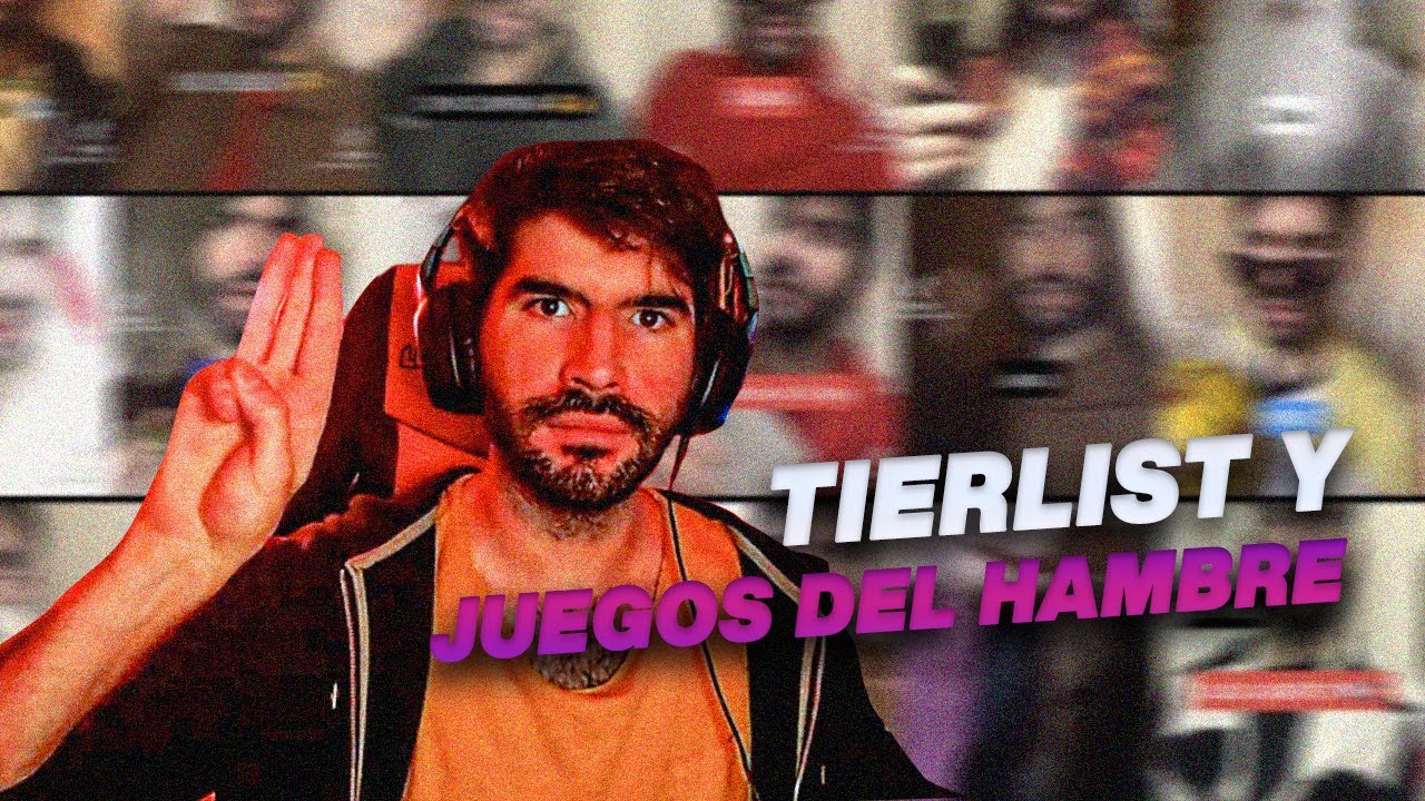 TIERLIST de mis PERSONAJES y JUEGOS del HAMBRE