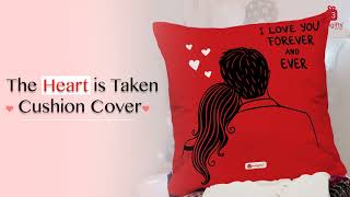 I Love You Forever Digital Printed Cushion #indigifts screenshot 5