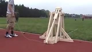 Physics Trebuchet Launch