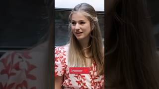 Princess Leonor Is Very Beautiful And Even Moment