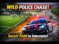 Minnesota Man Tears Through Soccer Field in Wild Police Chase
