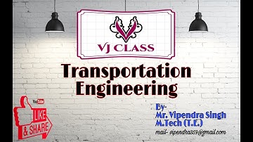 Highway Engineering :- Design of Flexible Pavement - Part 2 (Design Parameters)