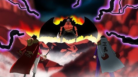 ROGER & GARP VS ROCKS D. XEBEC! Fan animation | One piece chapter 1165