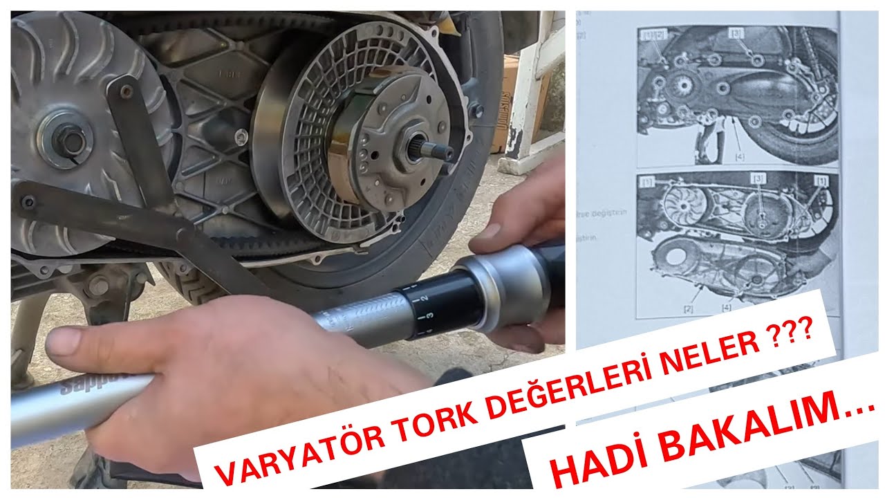 Forza 250 15000 Kilometrede Varyatör Ne Durumda Bakalım / Varyatör Tork Değerleri Neler ???