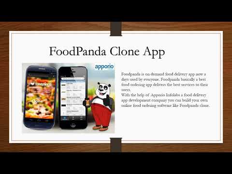 Build Your Own Food Delivery Apps like Ubereats Clone App, Foodpanda clone, Just Eat clone,