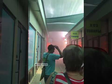 Пожар на Коммунальном рынке в Харькове. 24.08.2021