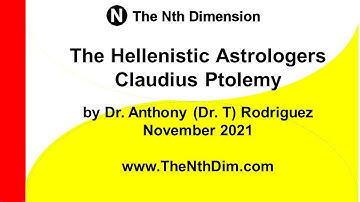 The Hellenistic Astrologers: Claudius Ptolemy