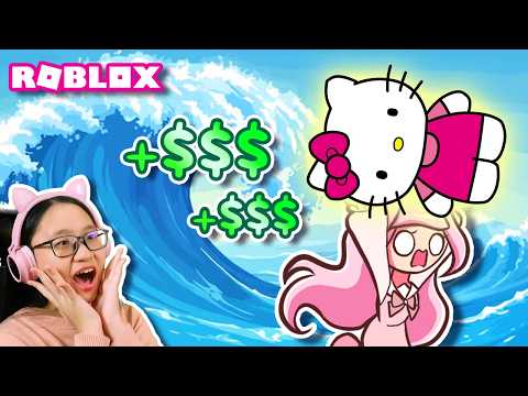 SAVE THE KITTY!!!! | Roblox | Escape Tsunami For Kitties