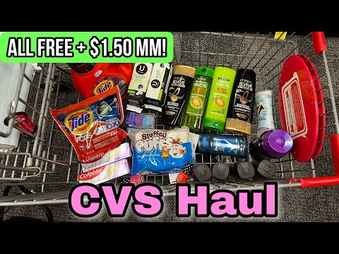 CVS Haul - All FREE+ $1.50 MM! 8/21-27/22