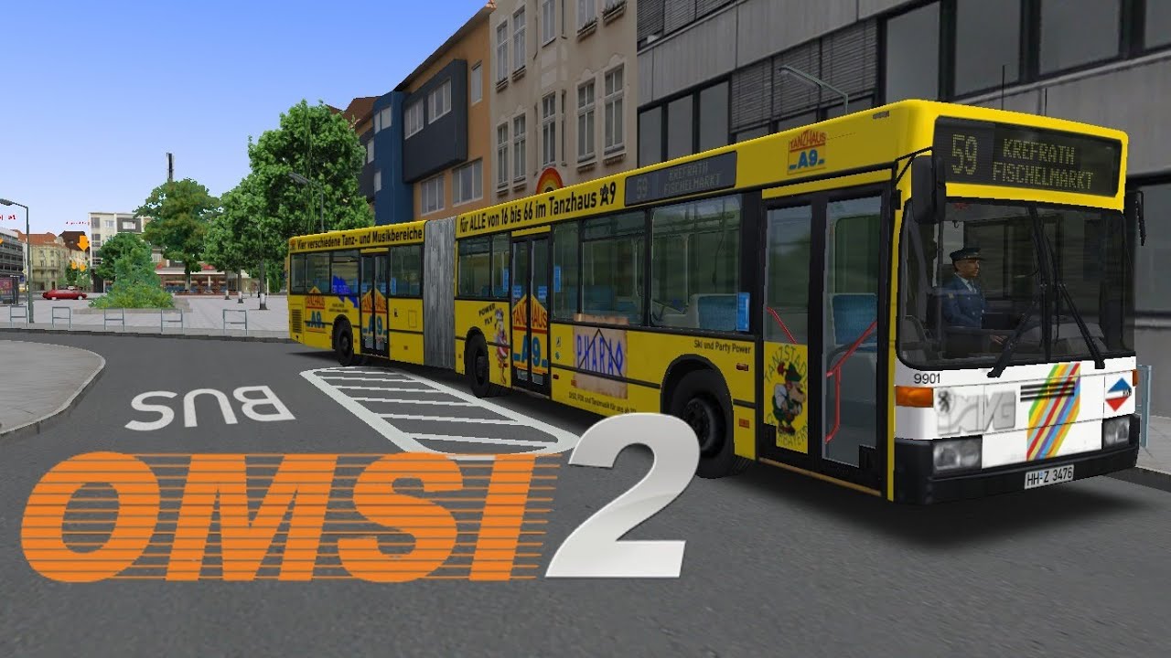 OMSI 2 Krefrath V.3.2 Line: 59 Add-on Three Generations (Mercdes Benz O405g HHA 1999)