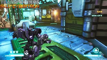 TRANSFORMERS: Fall of Cybertron - Shockwave - Escalation Gameplay!