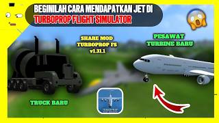 😮BEGINILAH CARA MENDAPATKAN JET DI TURBOPROP FLIGHT SIMULATOR VERSI TERBARU😱✈️‼️| MOD TERBAIK TFS⁉️ screenshot 5