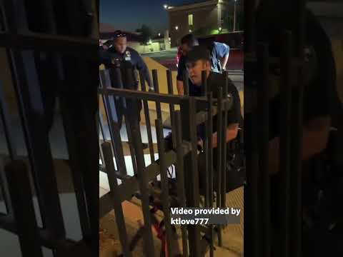 Yuma officer pushing journalist before arrest