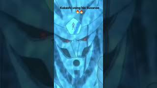 Kakashi Using His Susanoo To Save Sakura