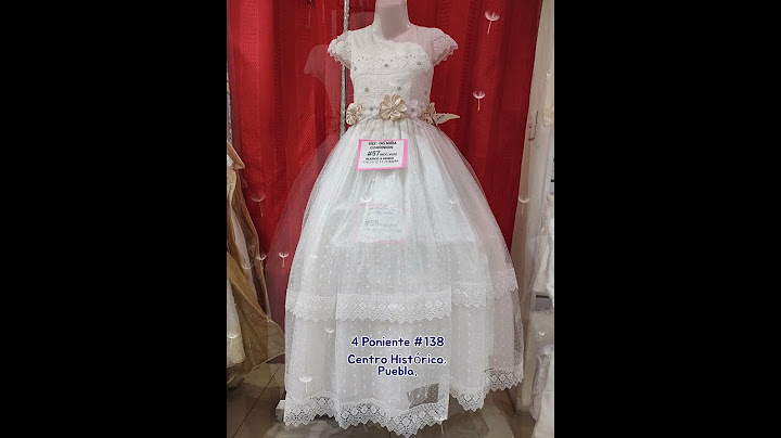 Nuevos Vestidos de Primera Comunión