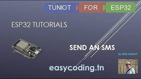 ESP32 tutorial C-04: Send an SMS