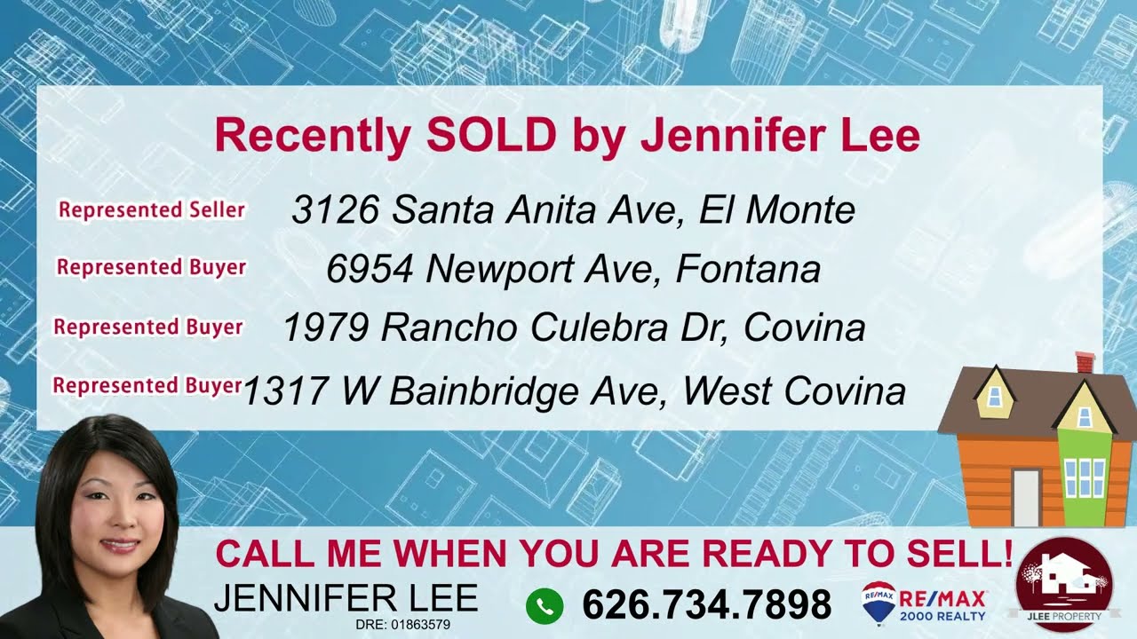 Recently Sold by Jennifer Lee