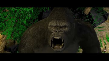 KING KONG 2005 VS GODZILLA 2014 THE MOVIE PART 1