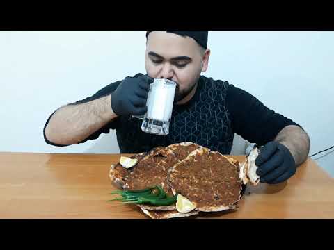 *ASMR* | 5 DAKİKADA 5 LAHMACUN HIZLI YEME CHALLENGE | EATİNG SOUNDS | ASMR TÜRKÇE