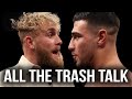 Jake Paul &amp; Tommy Fury trash talking each other for 14 minutes