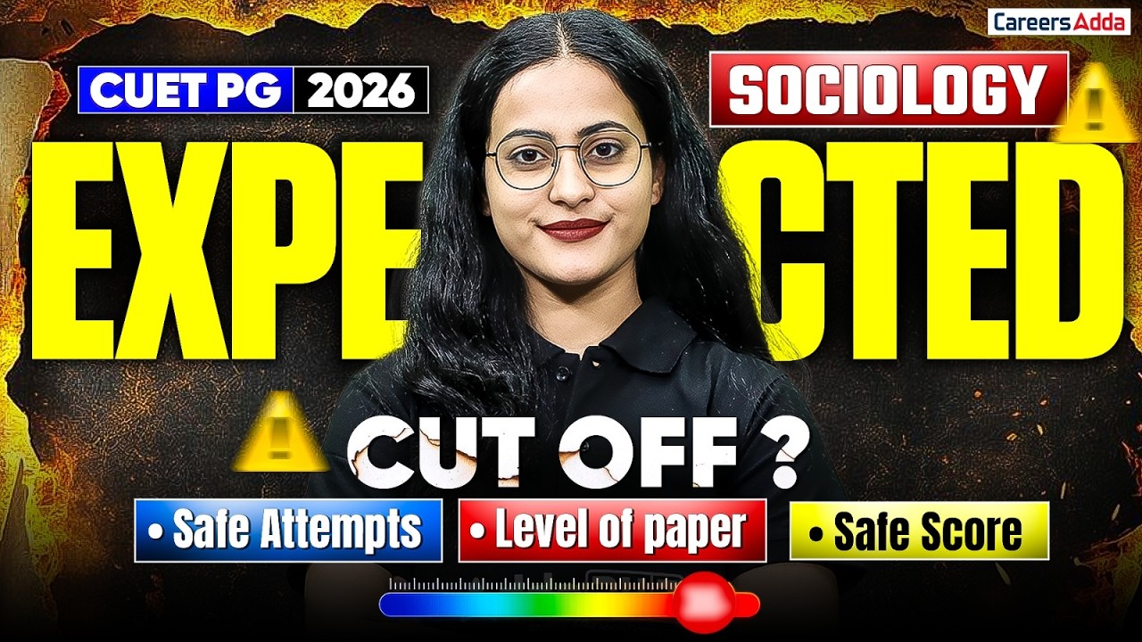 CUET PG Sociology 2026 🔥 Expected Cutoff | Safe Score, Attempt & Paper ...