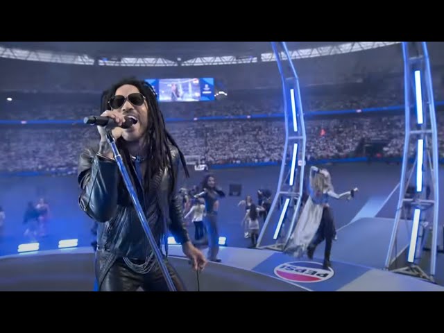 Lenny Kravitz Performs at the 2024 UEFA Champions League Final 2024 Kick Off Show by Pepsi class=