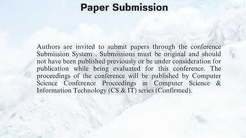 CFP  - 15th International Conference on Artificial Intelligence, Soft Computing and Applications