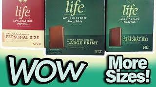 Life Application LARGE PRINT & Personal Size Study Bibles (NLT & NIV) from Tyndale - Review screenshot 4