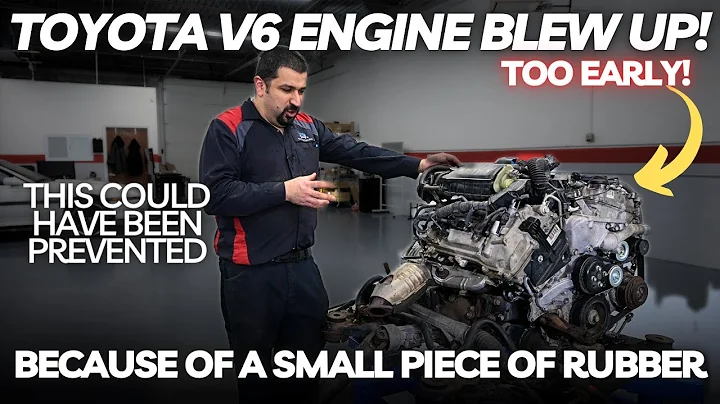 Toyota V6 Engine BLEW UP Early Because of a Small Piece of Hose. Let's Fix It
