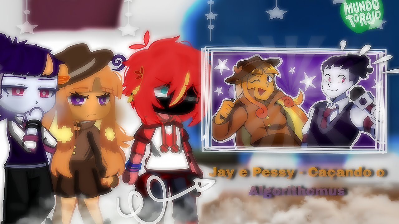 MDT reagindo a Jay e Pessy - Caçando o Algorithomus [LinyHericky] GN - Gacha Neon
