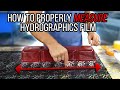 HOW TO PROPERLY MEASURE HYDROGRAPHIC FILM | Liquid Concepts | Weekly Tips and Tricks