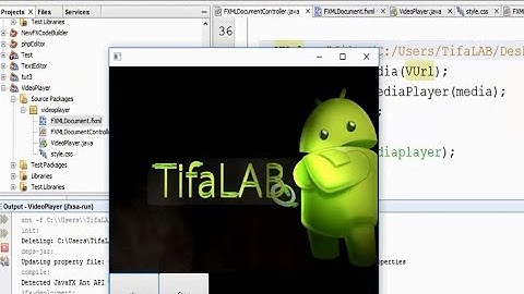 9-  Creating Simple Video Player in JavaFX