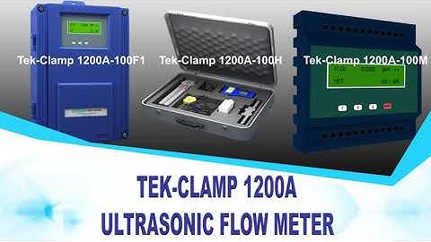 #tektrol Tek-Clamp 1200A Ultrasonic Flow Meter