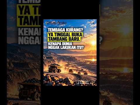 Tembaga Kurang? Kenapa Dunia Nggak Tinggal Buka Tambang Baru?