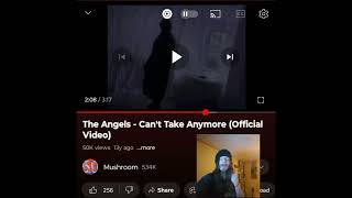 THE ANGELS-CAN'T TAKE ANYMORE  I LOVED THE VIBE OF THIS 💜🖤  INDEPENDENT ARTIST REACTS