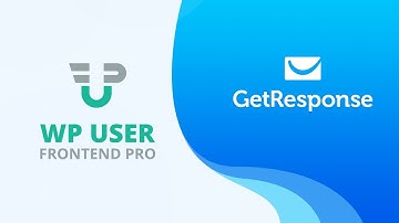 How To Integrate GetResponse With WP User Frontend Pro -WordPress