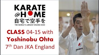 Karate@Home class 04 15 with Yoshinobu Ohta