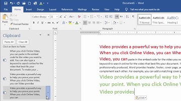 شرح برنامج الوورد icdl v5 الجزء الرابع( copy -cut - format painter -page layout- find and replace)