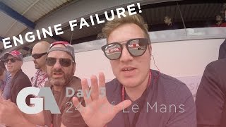 24 Hours of Le Mans - Day 3 (Sunday) - AUDI S4 Testdrive, DRAMATIC ENGINE FAILURE, Heli Ride